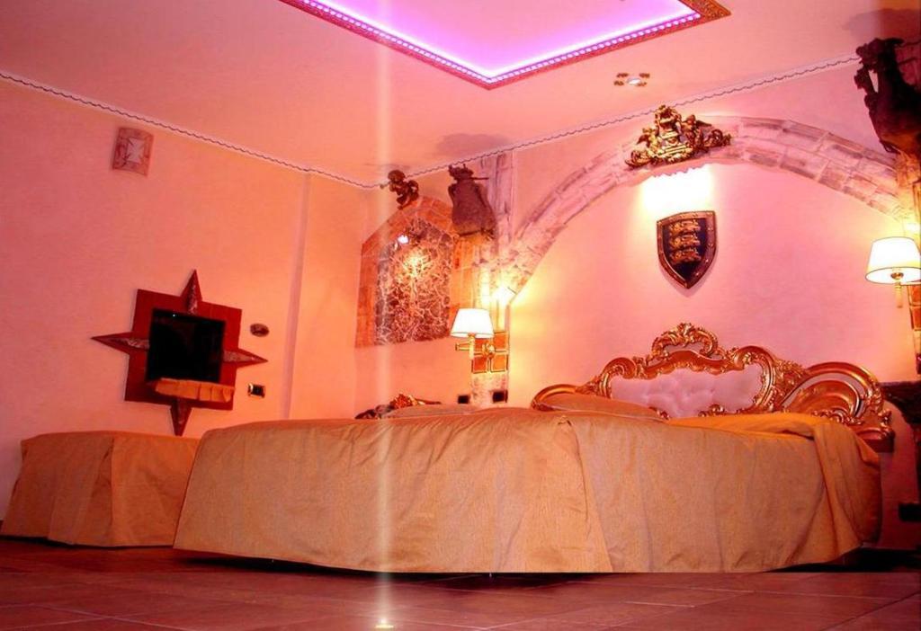 ヴィラ アリアナ B＆B タオルミーナ 部屋 写真